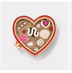 NWT Sugarfix by BaubleBar Valentine's sweetheart brooch - Gold
